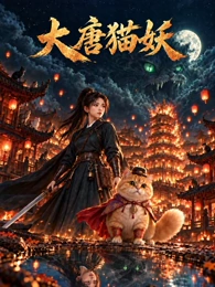 奇幻动画浮空图书馆海报